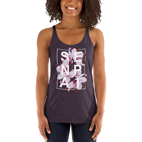 Senpai Women's Racerback Tank